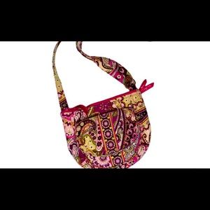 Vera Bradley Very Berry Paisley Clare Crossbody Bag (RETIRED PATTERN)